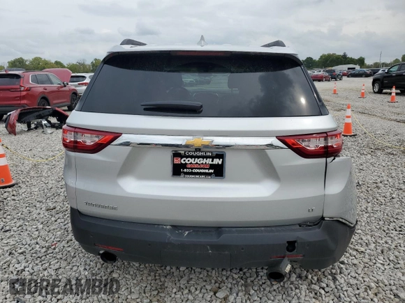 2020 Chevrolet Traverse LT Cloth with VIN 1GNERGKW8LJ159439, listed as a Copart auction lot 72223624 with 120,060 mi miles and Non Repairable. Bid and sale history available at carsss.com. Image 6.