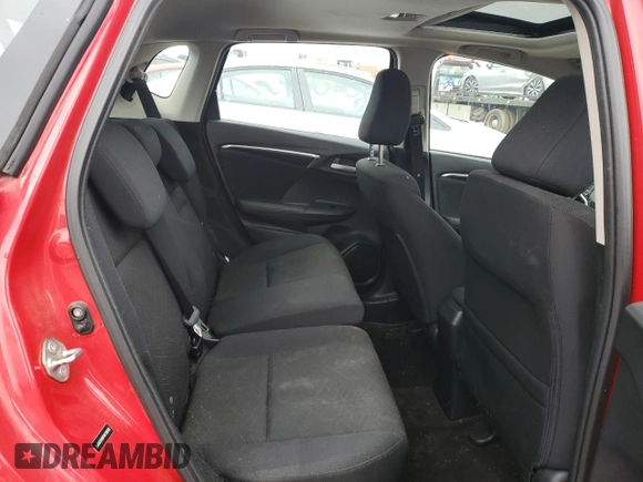 2015 Honda Fit EX-L with VIN 3HGGK5H88FM739589, listed as a Copart auction lot 45056475 with 76,106 mi miles and Salvage Title. Bid and sale history available at carsss.com. Image 10.