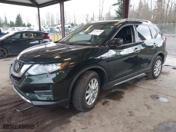 2019 Nissan Rogue SL with VIN 5N1AT2MT7KC744252, listed as a IAAI auction lot 41896510 with 84,812 mi miles. Bid and sale history available at carsss.com. Image 18.