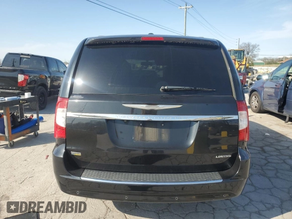 2015 Chrysler Town & Country Limited Platinum with VIN 2C4RC1GG7FR710843, listed as a Copart auction lot 51666645 with 0 mi miles and Clean Title. Bid and sale history available at carsss.com. Image 6.