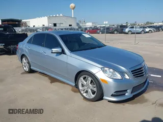 2013 Mercedes-Benz E 350 Luxury with VIN WDDHF5KB6DA733740, listed as a IAAI auction lot 41988035 with 57,350 mi miles and . Bid and sale history available at DreamBid. Image 1.