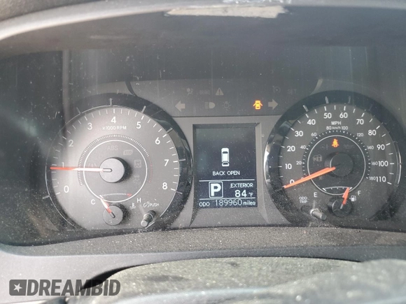 2015 Toyota Sienna LE AAS with VIN 5TDKK3DC5FS579839, listed as a Copart auction lot 54188505 with 189,960 mi miles and Salvage Title. Bid and sale history available at DreamBid. Image 9.
