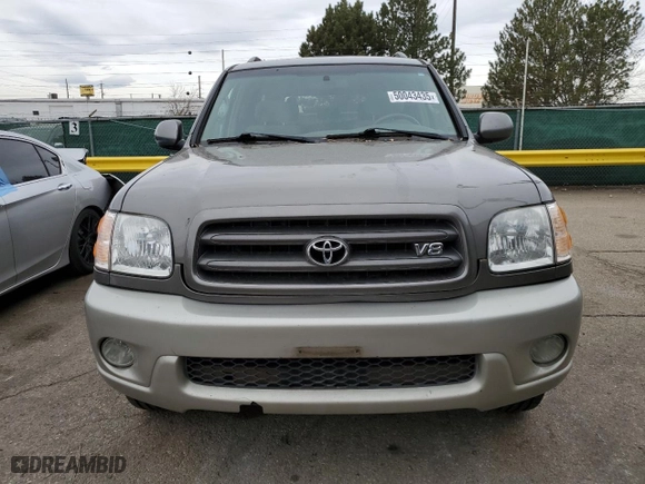 2004 Toyota Sequoia SR5 with VIN 5TDBT44A74S215534, listed as a Copart auction lot 50043435 with 244,629 mi miles and Clean Title. Bid and sale history available at carsss.com. Image 5.