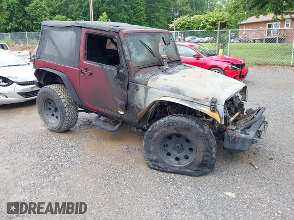 2012 Jeep Wrangler Sport with VIN 1C4AJWAG9CL203018, listed as a IAAI auction lot 42377899 with Not provided miles and . Bid and sale history available at DreamBid. Image 1.