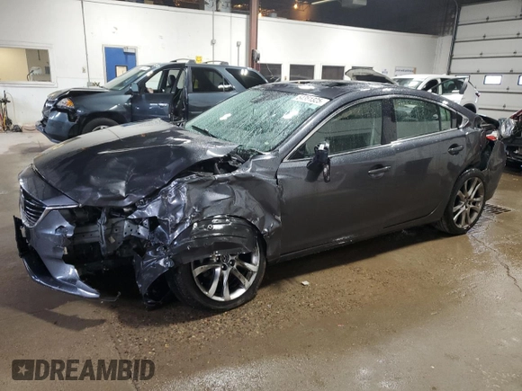 2014 Mazda 6 i Grand Touring with VIN JM1GJ1W6XE1115073, listed as a Copart auction lot 54361325 with 80,726 mi miles and Salvage Title. Bid and sale history available at carsss.com. Image 1.