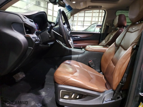 2019 Cadillac Escalade Premium Luxury with VIN 1GYS4CKJ4KR146124, listed as a Copart auction lot 47608795 with 95,278 mi miles and Salvage Title. Bid and sale history available at carsss.com. Image 7.