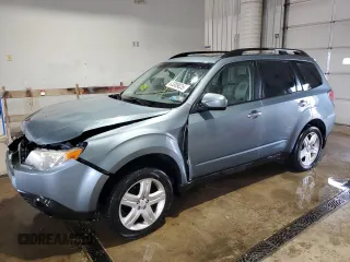 2010 Subaru Forester X Premium with VIN JF2SH6CC5AG792781, listed as a Copart auction lot 63309035 with 110,538 mi miles and Salvage title. Bid and sale history available at DreamBid. Image 1.