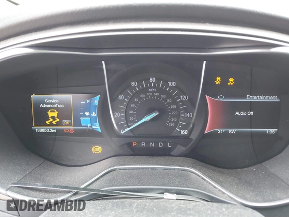 2017 Ford Fusion SE with VIN 3FA6P0H7XHR228435, listed as a IAAI auction lot 41607945 with 139,850 mi miles. Bid and sale history available at carsss.com. Image 7.