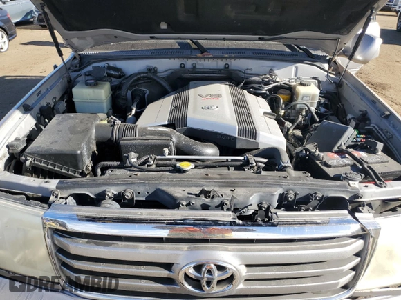 2007 Toyota Land Cruiser with VIN JTEHT05J772115426, listed as a Copart auction lot 81247954 with 0 mi miles and Salvage Title. Bid and sale history available at carsss.com. Image 12.