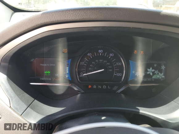 2018 Lincoln MKZ Hybrid Select with VIN 3LN6L5LU6JR625352, listed as a Copart auction lot 57350515 with 156,723 mi miles and Salvage title. Bid and sale history available at DreamBid. Image 9.