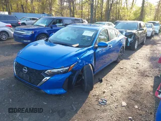 2024 Nissan Sentra SV with VIN 3N1AB8CV9RY345103, listed as a IAAI auction lot 42126051 with 15,702 mi miles and . Bid and sale history available at DreamBid. Image 18.
