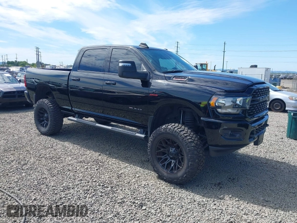 2023 Ram 2500 Big Horn with VIN 3C6UR5DL3PG635901, listed as a IAAI auction lot 42190122 with 20,647 mi miles and . Bid and sale history available at DreamBid. Image 1.
