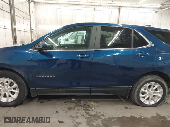2021 Chevrolet Equinox LT with VIN 3GNAXKEV0ML351894, listed as a IAAI auction lot 41602387 with 66,393 mi miles. Bid and sale history available at carsss.com. Image 15.