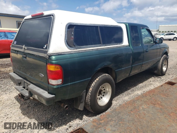 1999 Ford Ranger XLT with VIN 1FTYR14X7XPB63588, listed as a Copart auction lot 56425974 with 183,260 mi miles and Salvage Title. Bid and sale history available at DreamBid. Image 3.