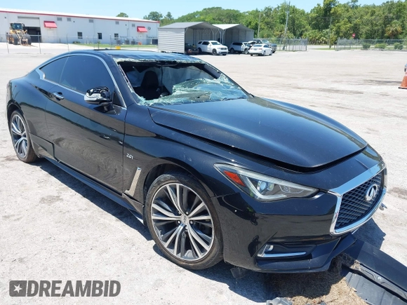 2017 Infiniti Q60 Premium with VIN JN1CV7EK0HM110054, listed as a IAAI auction lot 42293475 with Not provided miles and . Bid and sale history available at DreamBid. Image 1.