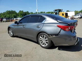 2015 Infiniti Q50 Premium z VIN JN1BV7ARXFM391291, wystawiony jako Copart lot #61765885 z przebiegiem 129 617 mil mil oraz Szkoda całkowita • Salvage title. Historia ofert i sprzedaży dostępna na DreamBid. Obrazek 2.