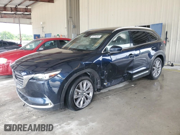 2021 Mazda CX-9 Grand Touring with VIN JM3TCBDY1M0535481, listed as a Copart auction lot 58764065 with 80,758 mi miles and Salvage title. Bid and sale history available at DreamBid. Image 1.