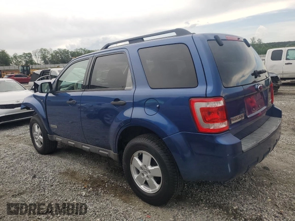 2008 Ford Escape XLT z VIN 1FMCU93148KA42466, wystawiony jako Copart lot #55590225 z przebiegiem 188 333 mil mil oraz Szkoda całkowita • Salvage title. Historia ofert i sprzedaży dostępna na DreamBid. Obrazek 2.