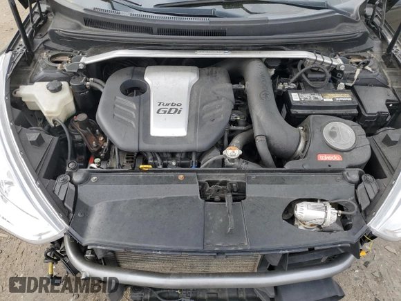 2013 Hyundai Veloster Turbo z VIN KMHTC6AE7DU152689, wystawiony jako Copart lot #51569125 z przebiegiem 102 152 mil mil oraz Szkoda całkowita • Salvage title. Historia ofert i sprzedaży dostępna na DreamBid. Obrazek 11.