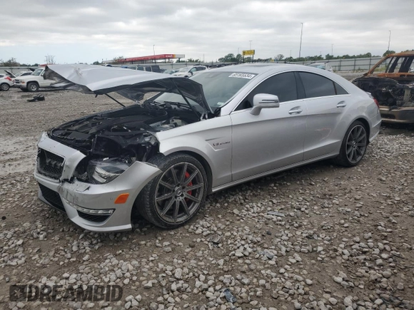 2014 Mercedes-Benz CLS 63 S AMG с VIN WDDLJ7GB0EA105803, выставлен на аукционе Copart как лот 65165534 с пробегом 43 371 миль миль и Списание • Salvage title. История ставок и продаж доступна на DreamBid. Изображение 1.
