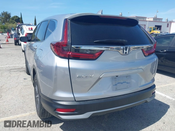 2021 Honda CR-V EX with VIN 2HKRW1H50MH421317, listed as a IAAI auction lot 41939587 with 42,092 mi miles. Bid and sale history available at carsss.com. Image 3.
