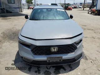 2024 Honda Accord Sport with VIN 1HGCY2F57RA001983, listed as a Copart auction lot 57445715 with 21,382 mi miles and Salvage title. Bid and sale history available at DreamBid. Image 5.