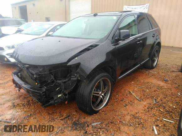 2011 Ford Edge Limited with VIN 2FMDK3KC7BBA14849, listed as a IAAI auction lot 41248315 with 163,495 mi miles. Bid and sale history available at carsss.com. Image 2.