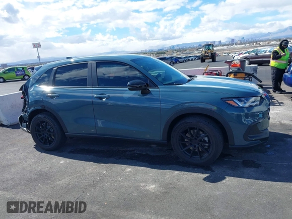 2024 Honda HR-V Sport with VIN 3CZRZ1H57RM708270, listed as a IAAI auction lot 41750271 with 31,326 mi miles. Bid and sale history available at carsss.com. Image 13.