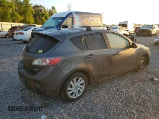 2013 Mazda 3 i Touring with VIN JM1BL1L72D1732760, listed as a Copart auction lot 50298265 with 187,471 mi miles and Salvage Title. Bid and sale history available at carsss.com. Image 3.