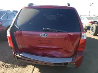 2007 Kia Sedona EX with VIN KNDMB233X76109232, listed as a Copart auction lot 77384063 with 208,774 mi miles and Clean Title. Bid and sale history available at carsss.com. Image 6.