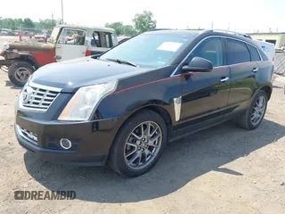 2015 Cadillac SRX Premium Collection with VIN 3GYFNDE38FS569129, listed as a IAAI auction lot 42485655 with 96,717 mi miles and . Bid and sale history available at DreamBid. Image 2.