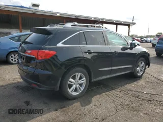 2014 Acura RDX Technology with VIN 5J8TB4H53EL012505, listed as a Copart auction lot 58601745 with 95,818 mi miles and Salvage title. Bid and sale history available at DreamBid. Image 3.