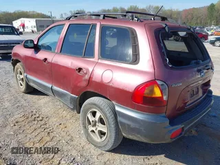 2004 Hyundai Santa Fe GLS with VIN KM8SC13D14U777995, listed as a IAAI auction lot 41874600 with 240,241 mi miles. Bid and sale history available at carsss.com. Image 3.
