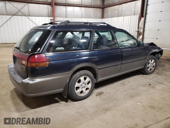 1998 Subaru Legacy Outback with VIN 4S3BG6850W7601142, listed as a Copart auction lot 57319505 with 227,489 mi miles and Salvage title. Bid and sale history available at DreamBid. Image 3.