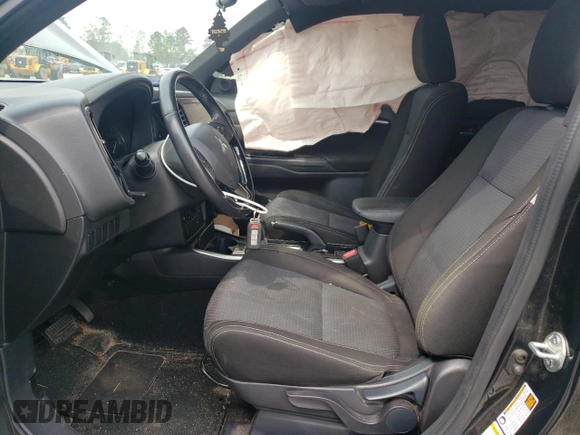 2018 Mitsubishi Outlander SE with VIN JA4AD3A36JZ054333, listed as a Copart auction lot 53289245 with 128,133 mi miles and Salvage title. Bid and sale history available at DreamBid. Image 7.