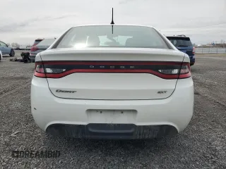 2013 Dodge Dart Rallye with VIN 1C3CDFBAXDD291331, listed as a Copart auction lot 53439395 with 282,305 mi miles and Salvage Title. Bid and sale history available at carsss.com. Image 6.