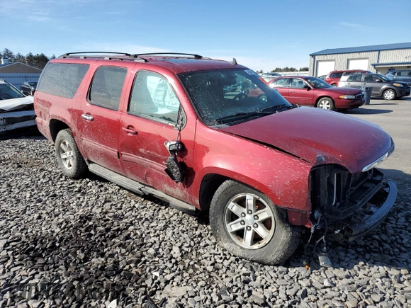 2014 GMC Yukon XL SLT with VIN 1GKS2KE7XER235548, listed as a Copart auction lot 48241365 with 0 mi miles and Salvage Title. Bid and sale history available at carsss.com. Image 4.