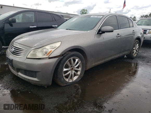 2007 Infiniti G35 G35x with VIN JNKBV61FX7M801312, listed as a Copart auction lot 55379815 with 152,316 mi miles and Salvage Title. Bid and sale history available at DreamBid. Image 1.