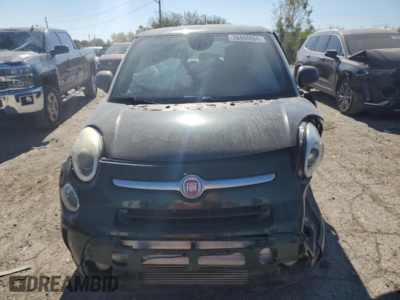 2014 FIAT 500L Trekking with VIN ZFBCFADH8EZ008838, listed as a Copart auction lot 76446664 with 92,949 mi miles and Salvage Title. Bid and sale history available at carsss.com. Image 5.