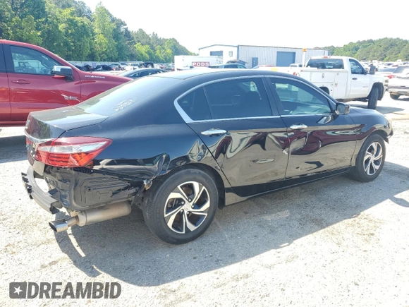2016 Honda Accord LX with VIN 1HGCR2F3XGA043959, listed as a Copart auction lot 55766285 with 144,738 mi miles and Clean Title. Bid and sale history available at DreamBid. Image 3.