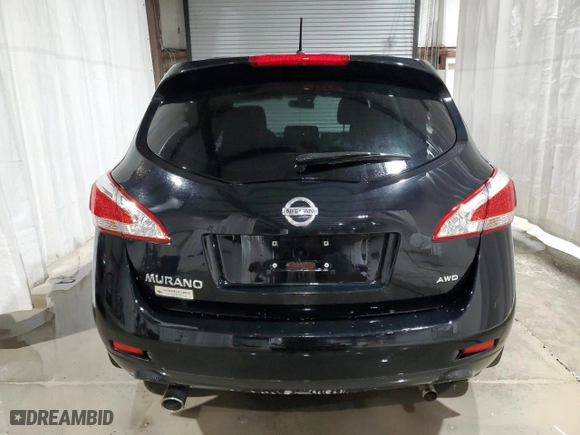 2011 Nissan Murano SV with VIN JN8AZ1MW1BW174789, listed as a Copart auction lot 88681925 with 201,299 mi miles and Salvage Title. Bid and sale history available at carsss.com. Image 6.