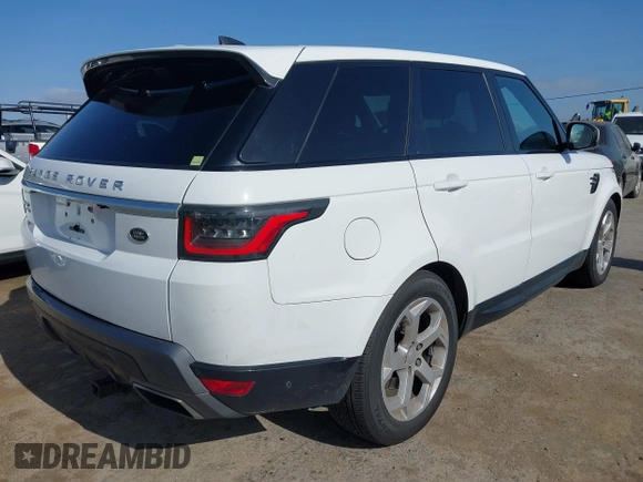 2018 Land Rover Range Rover Sport HSE with VIN SALWR2RK2JA182403, listed as a IAAI auction lot 42111640 with 100,842 mi miles. Bid and sale history available at carsss.com. Image 4.