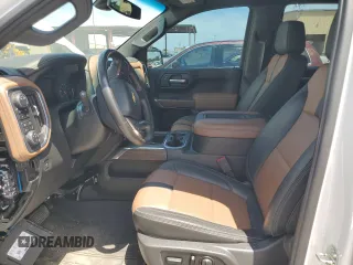 2020 Chevrolet Silverado 1500 High Country with VIN 1GCUYHEL9LZ377390, listed as a Copart auction lot 63809684 with 0 mi miles and Clean Title. Bid and sale history available at carsss.com. Image 7.