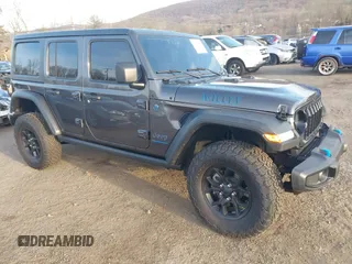 2024 Jeep Wrangler Willys z VIN 1C4RJXN60RW146337, wystawiony jako IAAI lot #40951543 z przebiegiem 5 245 mil mil oraz . Historia ofert i sprzedaży dostępna na DreamBid. Obrazek 1.