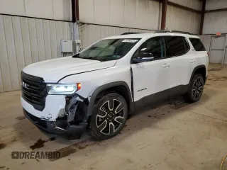 2021 GMC Acadia SLE with VIN 1GKKNRLS5MZ185759, listed as a Copart auction lot 50268325 with 50,260 mi miles and Salvage Title. Bid and sale history available at carsss.com. Image 1.