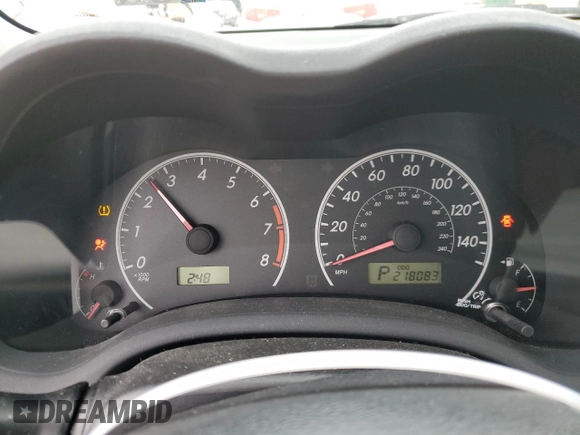 2009 Toyota Corolla with VIN 1NXBU40E39Z014072, listed as a Copart auction lot 82996894 with 218,083 mi miles and Clean Title. Bid and sale history available at carsss.com. Image 9.