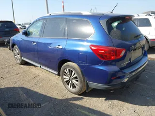 2017 Nissan Pathfinder SV with VIN 5N1DR2MM0HC695523, listed as a IAAI auction lot 42075860 with 156,725 mi miles and . Bid and sale history available at DreamBid. Image 3.