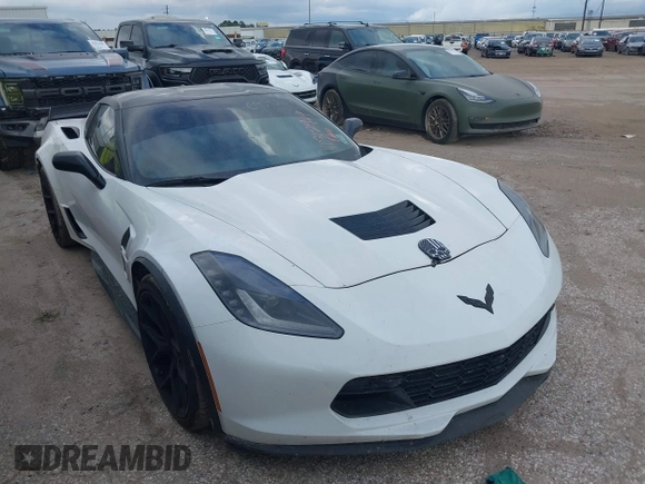 2017 Chevrolet Corvette Grand Sport 2LT z VIN 1G1YY2D77H5117595, wystawiony jako IAAI lot #40302949 z przebiegiem Nie podano mil oraz . Historia ofert i sprzedaży dostępna na DreamBid. Obrazek 1.