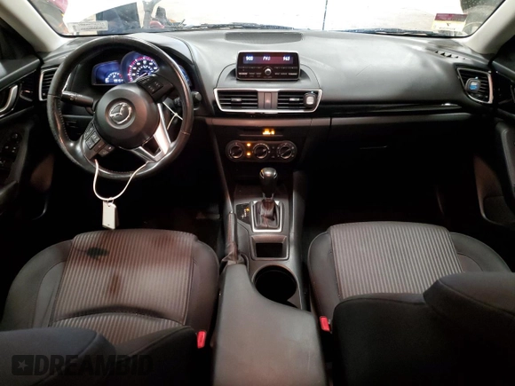 2014 Mazda 3 i Touring with VIN JM1BM1V72E1130503, listed as a Copart auction lot 62290795 with 189,151 mi miles and Salvage title. Bid and sale history available at DreamBid. Image 8.
