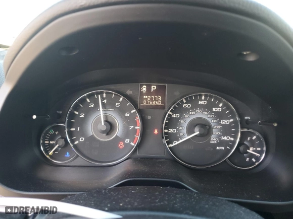 2010 Subaru Outback with VIN 4S4BRBAC0A3350260, listed as a Copart auction lot 44448345 with 75,350 mi miles and Salvage Title. Bid and sale history available at carsss.com. Image 9.